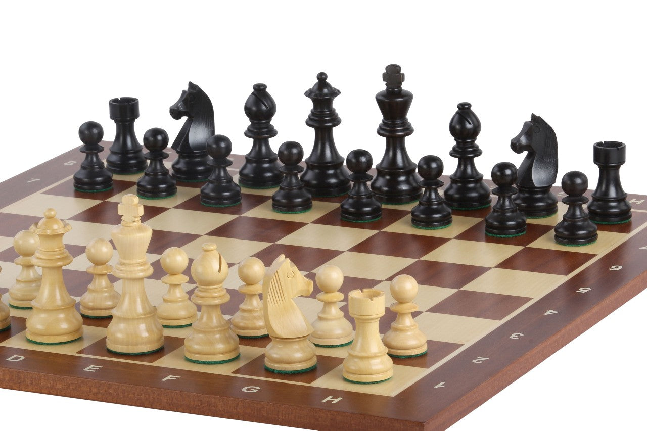 Set di scacchi Botvinnik - scacchiera (Re 9cm) - Set di scacchi Botvinnik - scacchiera (Re 9cm)