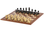 Set di scacchi Andromeda - scacchiera (caselle 58x58 mm), Scacchi (Re 96 mm)
