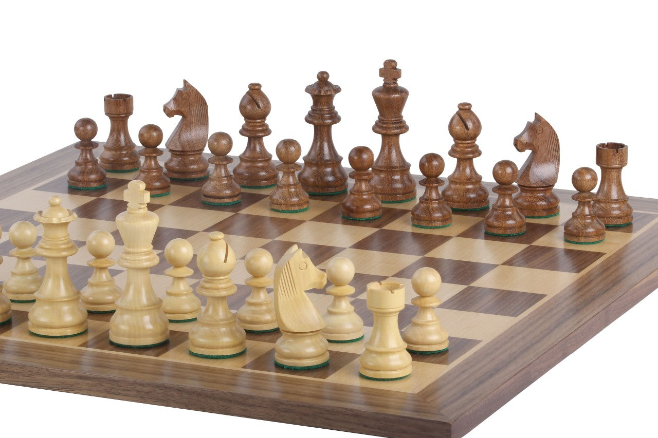 Set di scacchi Maestro Internazionale - Caselle 58x58 mm + Scacchi (Re 9,5 cm) - 6af5f9a6de5e04c79bb80404f9b4121b