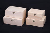 Scatola per Scaccjo in legno Staunton n. 5 (altezza re 90 mm)