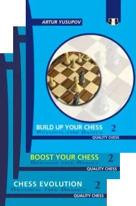 Set of 3 books Beyond the Basics Series Artur Yusupov (softcover) - blue - cee1ce5161c25cdf50cef686016afa39