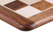 Scacchiera in legno massiccio - acacia indiana/faggio (campo 55 mm)