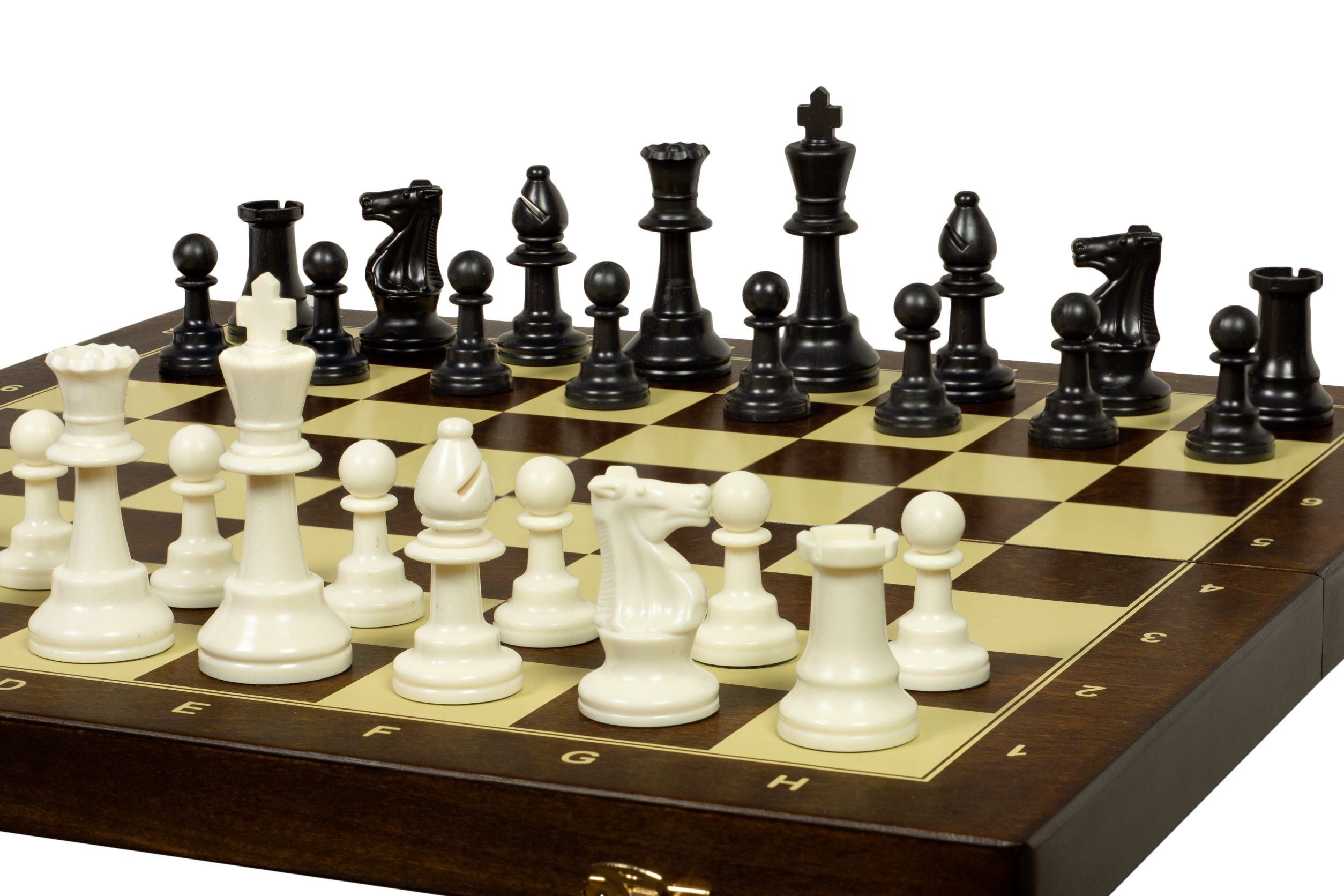 Set di scacchi da allenamento grande 48x48 cm (Re 96 mm) - Set di scacchi da allenamento grande 48x48 cm (Re 96 mm)