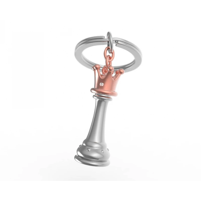 Elegante ciondolo a scacchi Meta[l]morphose - Regina - Elegante ciondolo a scacchi Meta[l]morphose - Regina