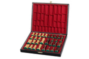 STAUNTON Lux n. 5 SET FRANCESE EBONIZZATO NERO