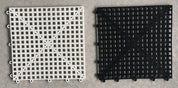 Scacchiera in gomma per scacchi e dama da esterno/giardino (casella 30cm)