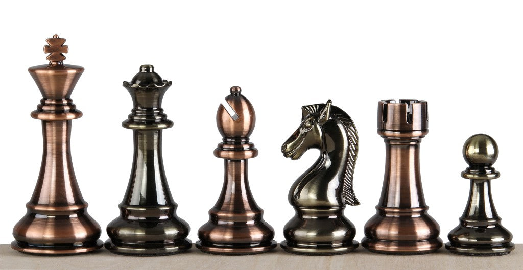 Scacchi Metalizzati (Re 10,5 cm) - Scacchi Metalizzati (Re 10,5 cm)