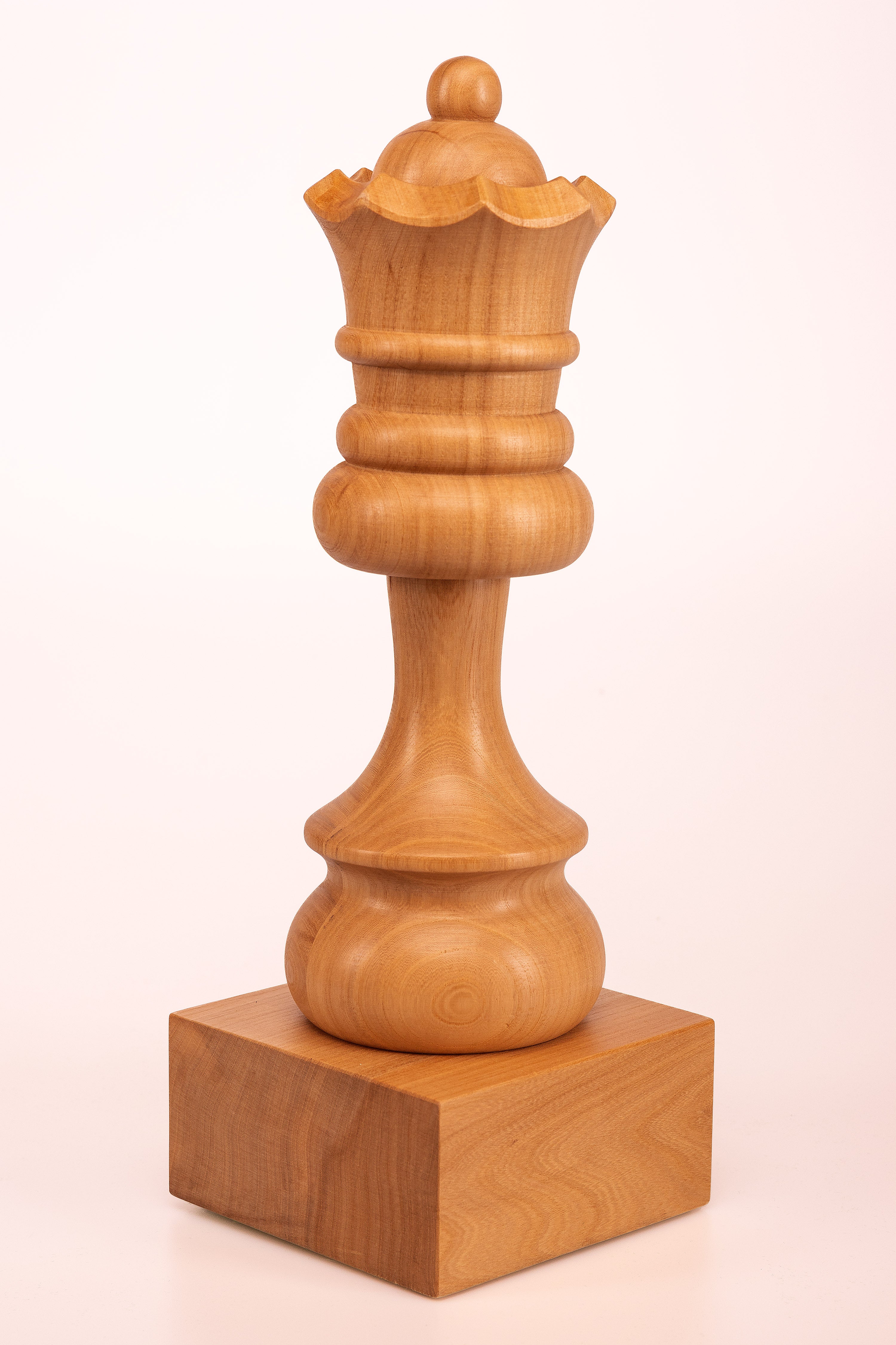 Coppa degli scacchi in legno - Regina Bianca - Coppa degli scacchi in legno - Regina Bianca
