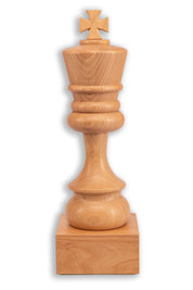 Scacchi di legno - Re bianco