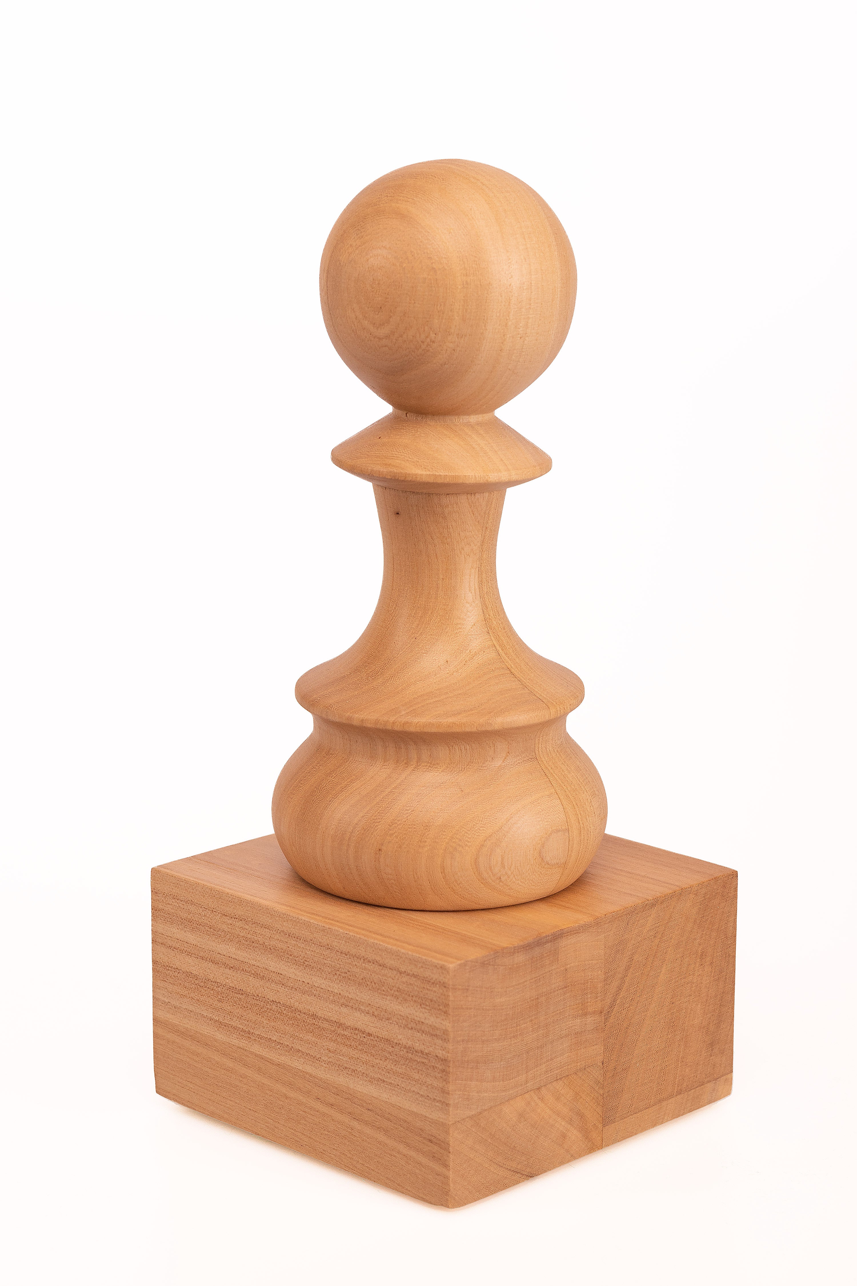 Coppa degli scacchi in legno - Pedone Bianco - Coppa degli scacchi in legno - Pedone Bianco