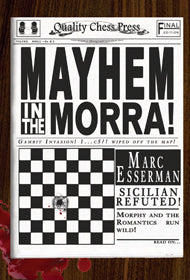 Mayhem in the Morra by Marc Esserman (hardcover) - 16cca434385439bc14fe2490f044abfa