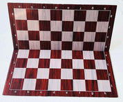 Scacchiera pieghevole in plastica n. 6 (campo 57 mm) - Imitazione legno