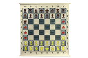 Scacchiera dimostrativa XXL - CUT IN (scacchiera + pezzi + borsa)