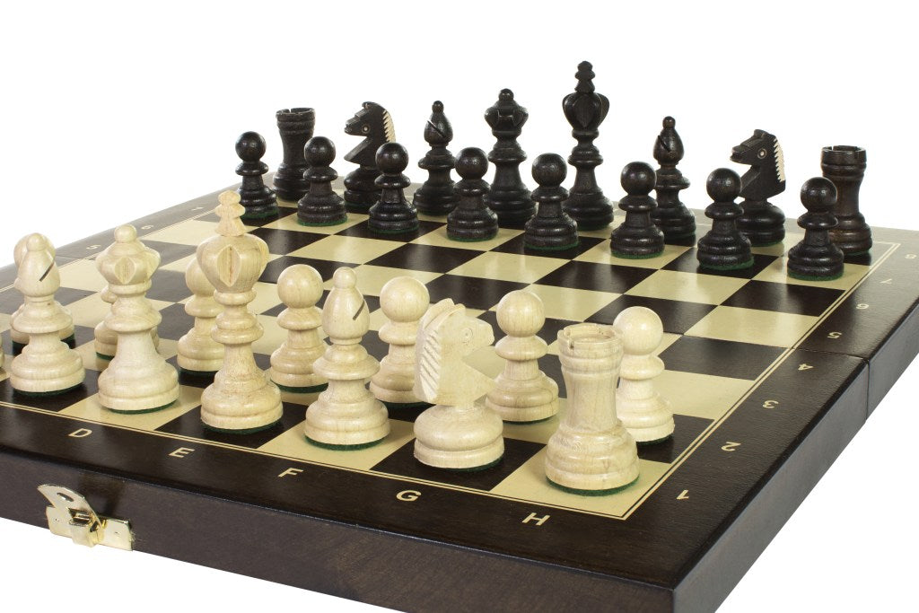 Scacchi da pratica 35x35 cm (Caselle 35 mm, Re 67 mm) - Scacchi da pratica 35x35 cm (Caselle 35 mm, Re 67 mm)