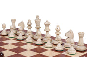 Set di scacchi Philidor n.3 intarsiato (35x35 cm)