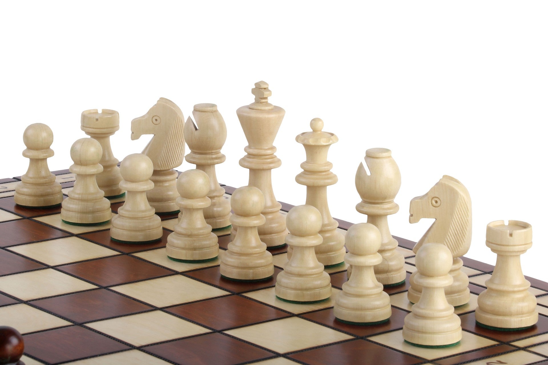SCACCHI TORNEO (55x55 cm) intarsiati - altezza Re: 11,5cm - SCACCHI TORNEO (55x55 cm) intarsiati - altezza Re: 11,5cm
