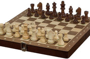 Scacchi da torneo Sunrise No. 3 Exclusive (30x30cm) WALNUT