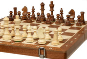 Set di scacchi da torneo Sunrise n. 4 Exclusive (38x38cm)