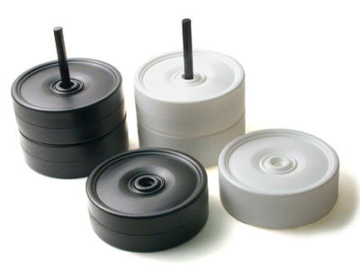 Dama (pedine/pietre) da giardino XXL (diametro 25 cm) - Dama (pedine/pietre) da giardino XXL (diametro 25 cm)