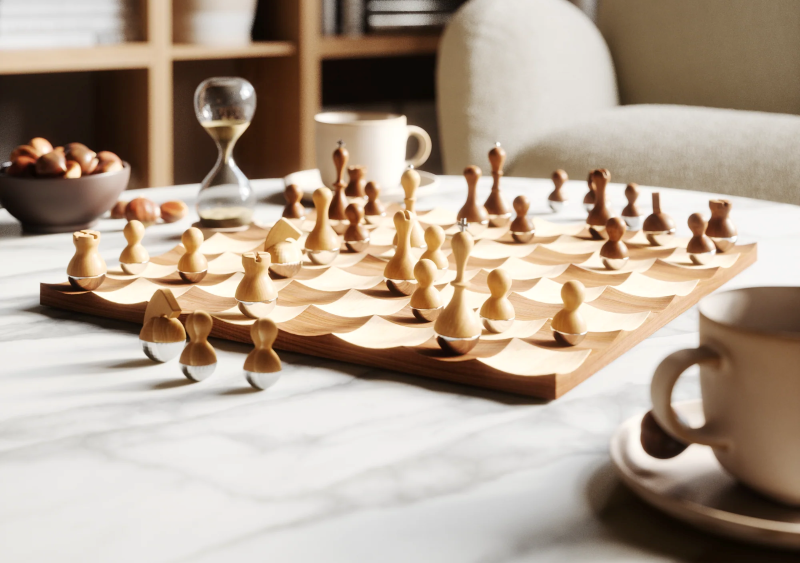 Scacchi di design Wobble - Scacchi di design Wobble