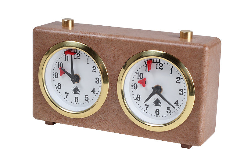 CLASSIC piccolo orologio in plastica, marrone - CLASSIC piccolo orologio in plastica, marrone