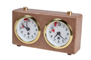 CLASSIC piccolo orologio in plastica, marrone