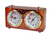 CLASSIC piccolo orologio in plastica, ambra