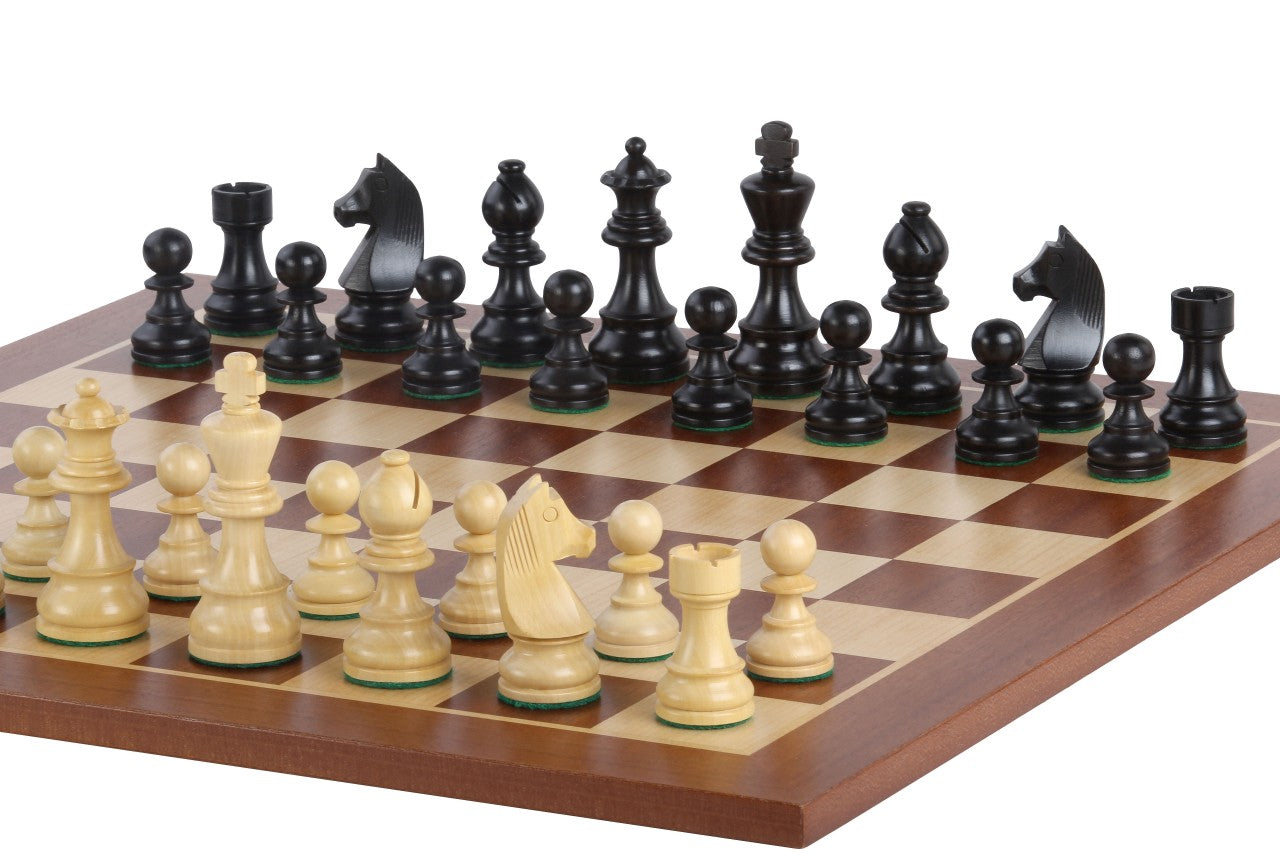 Set di scacchi Andromeda - scacchiera (caselle 58x58 mm), Scacchi (Re 96 mm) - Set di scacchi Andromeda - scacchiera (caselle 58x58 mm), Scacchi (Re 96 mm)